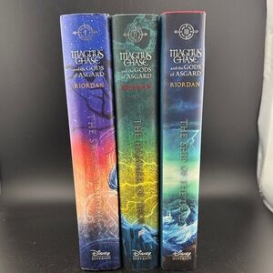 Magnus Chase and the Gods of Asgard Hardcover Book Set by